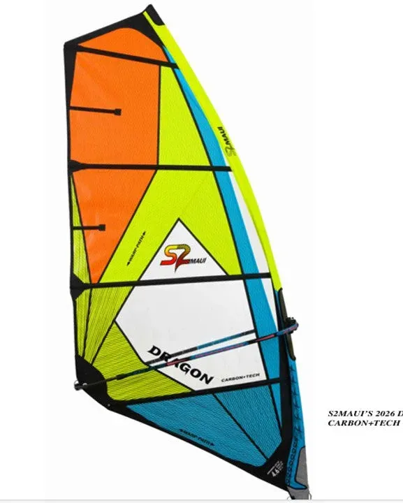 S2Maui Dragon 2026 Carbon+Tech vela wave 4.2 leggera