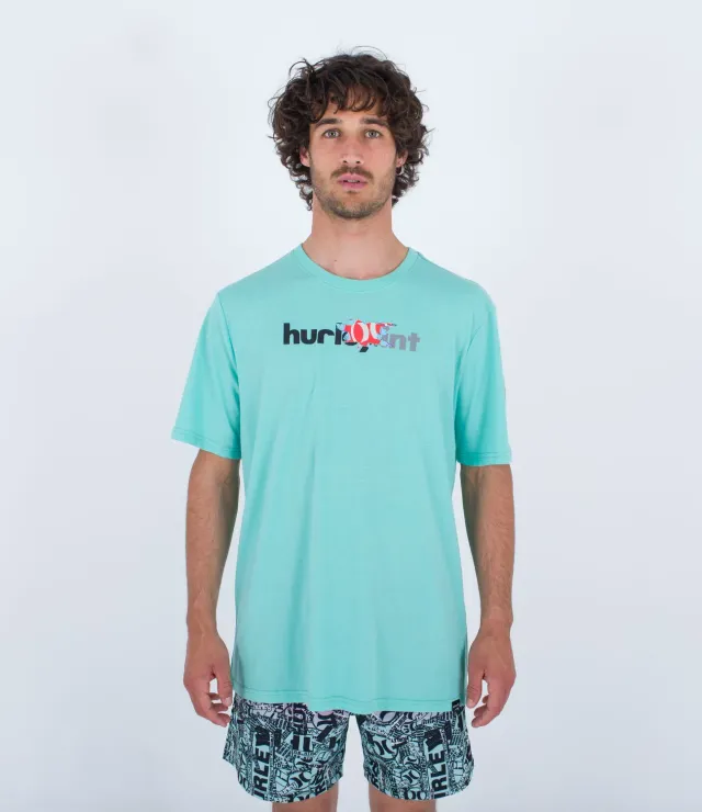 Hurley Everyday 25th S1 t-shirt cotone tropical uomo