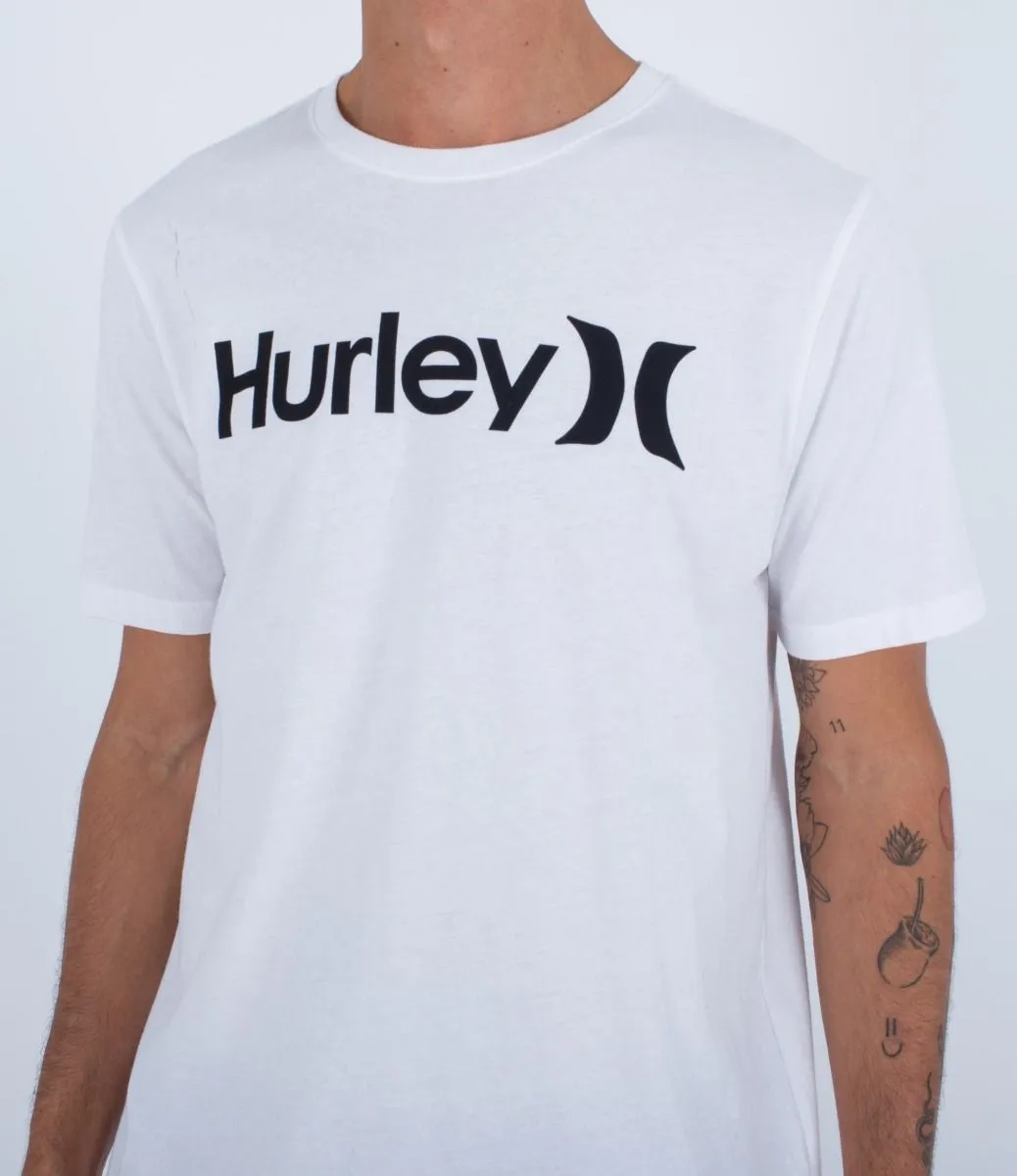 Hurley Everyday Wash maglietta manica corta bianca cotone