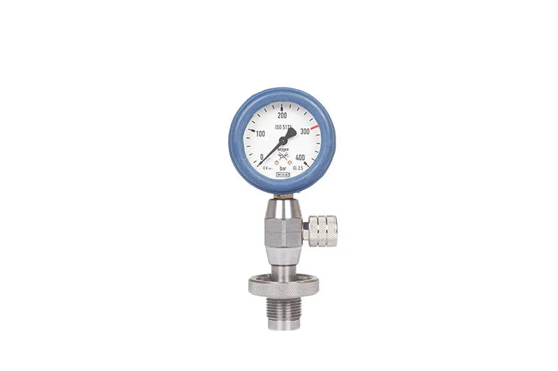 NRC Manometro prova M26x2 manometro ossigeno 200 bar Nitrox