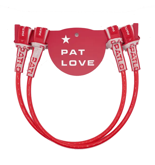 Pat Love Fix Luxe cime trapezio rosse