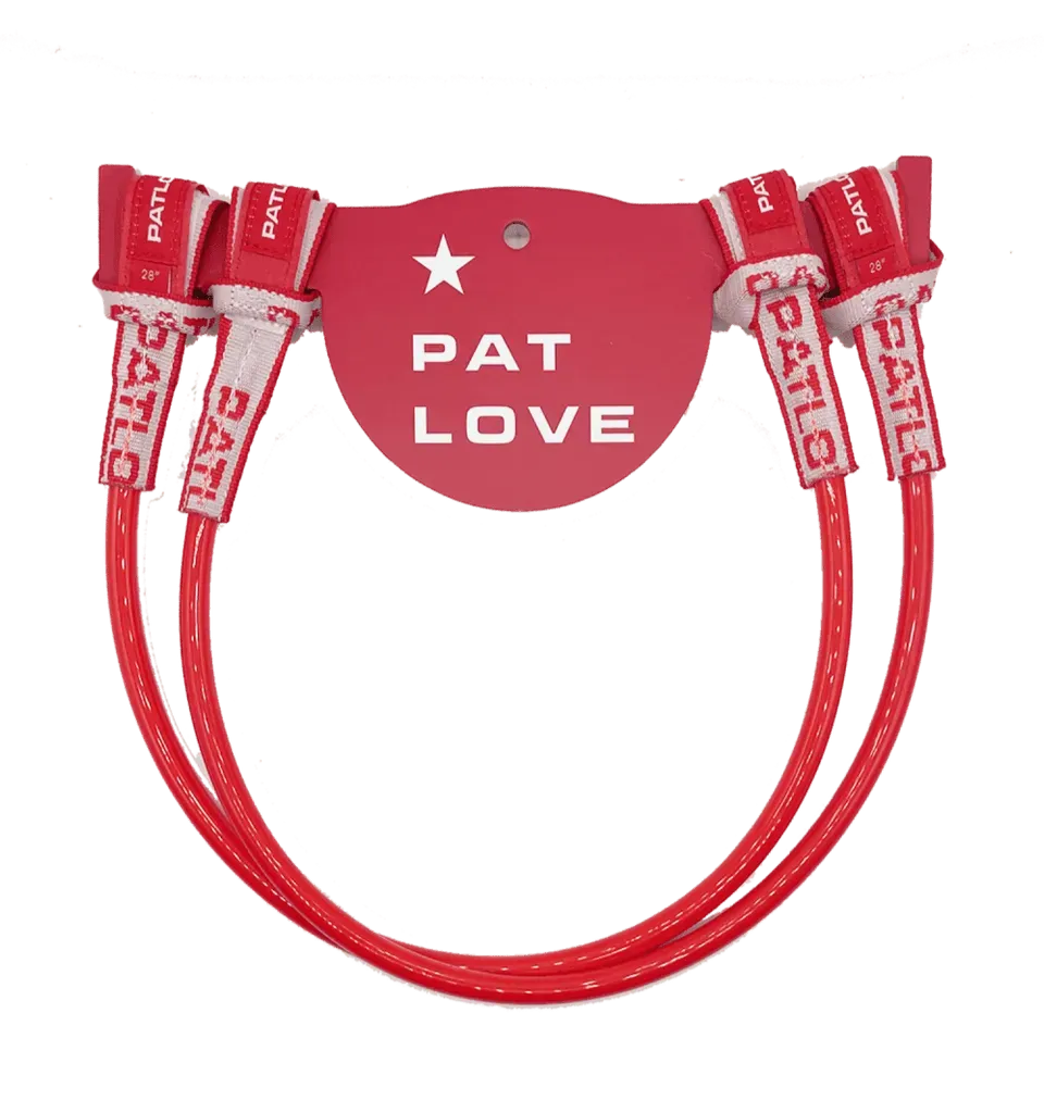 Pat Love Fix Luxe cime trapezio rosse