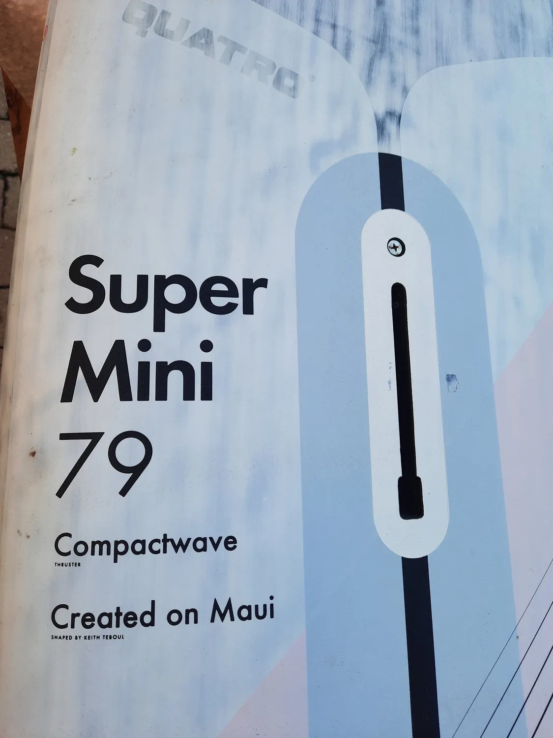 Quatro Super Mini Pro 2020 tavola wave 79 litri usata