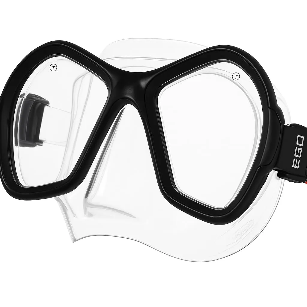 Salvas Phoenix maschera sub azzurro doppia lente TPR