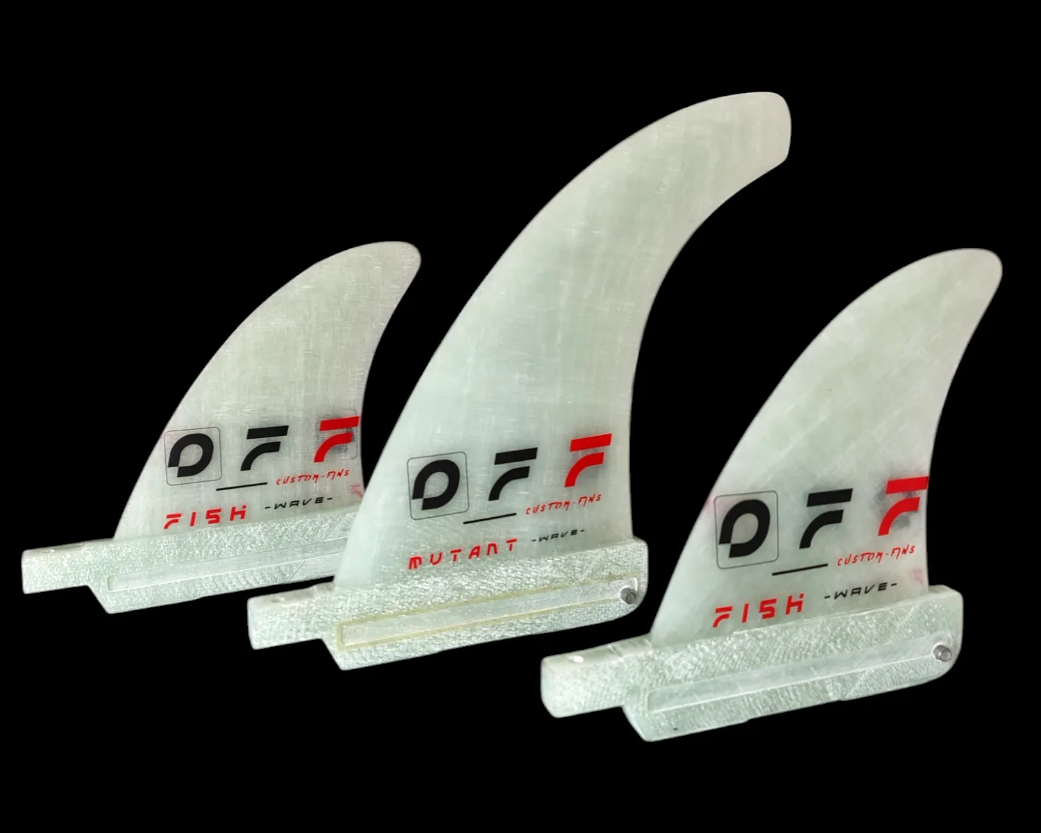 Hatropina Off Fins Mutant pinna posteriore 14-20 cm wave