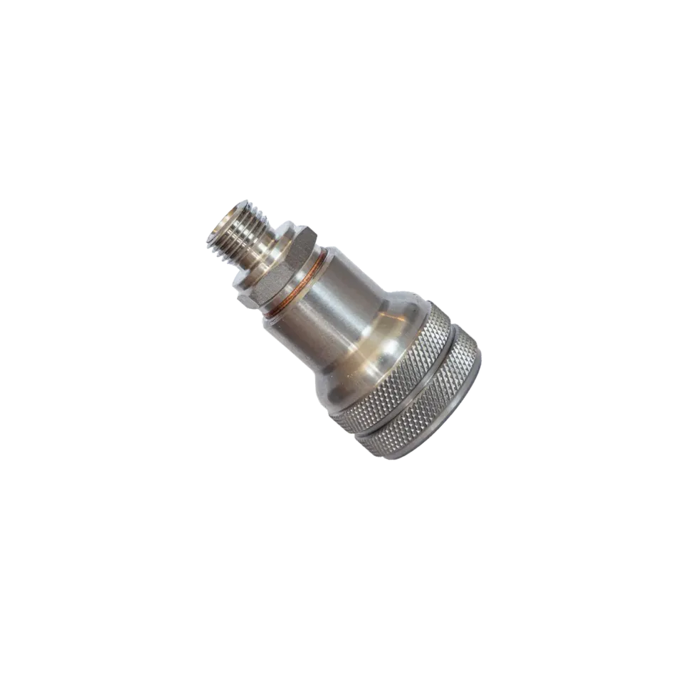 NRC Booster 220/1 adattatore connessione acciaio inox