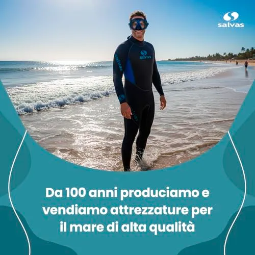Salvas Iceman 3mm muta uomo neoprene taglia S