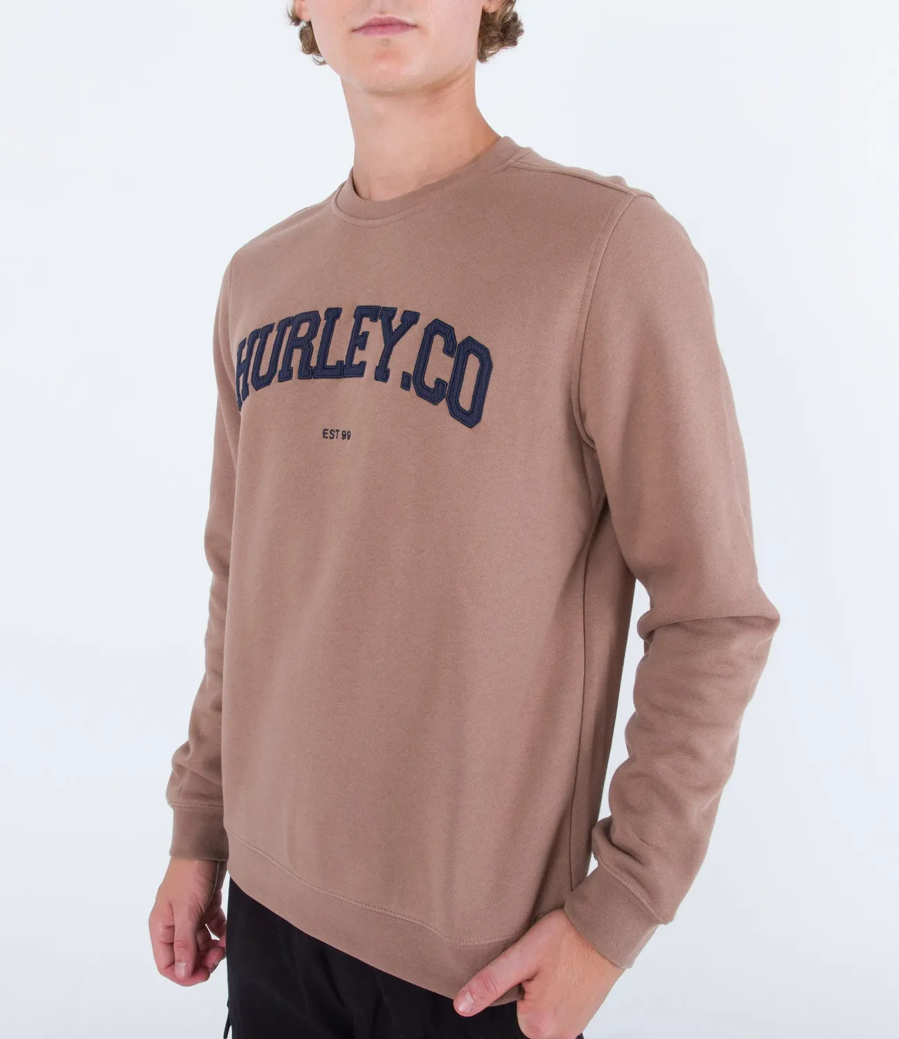 Hurley Applique felpa girocollo 300 g