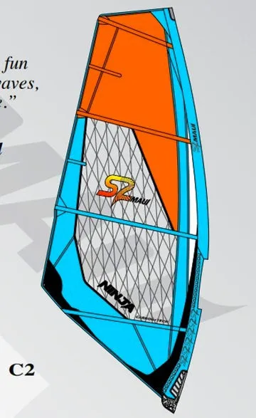 S2Maui Ninja 2025 Carbon+Tech Special Edition vela