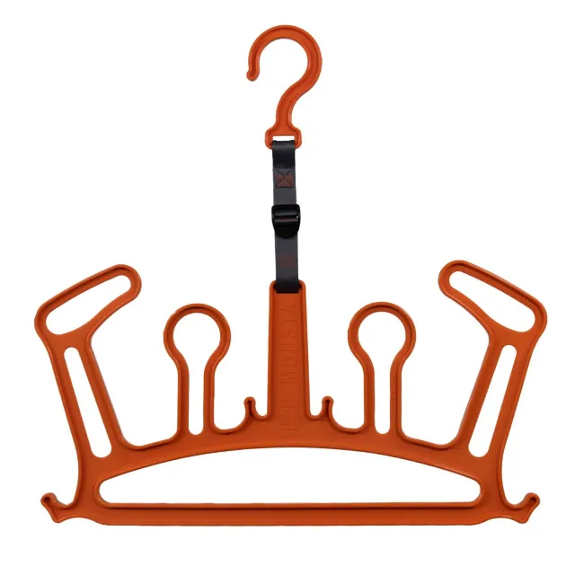 C-Monsta Wetsuit Hanger V2 appendi muta arancione ventilato