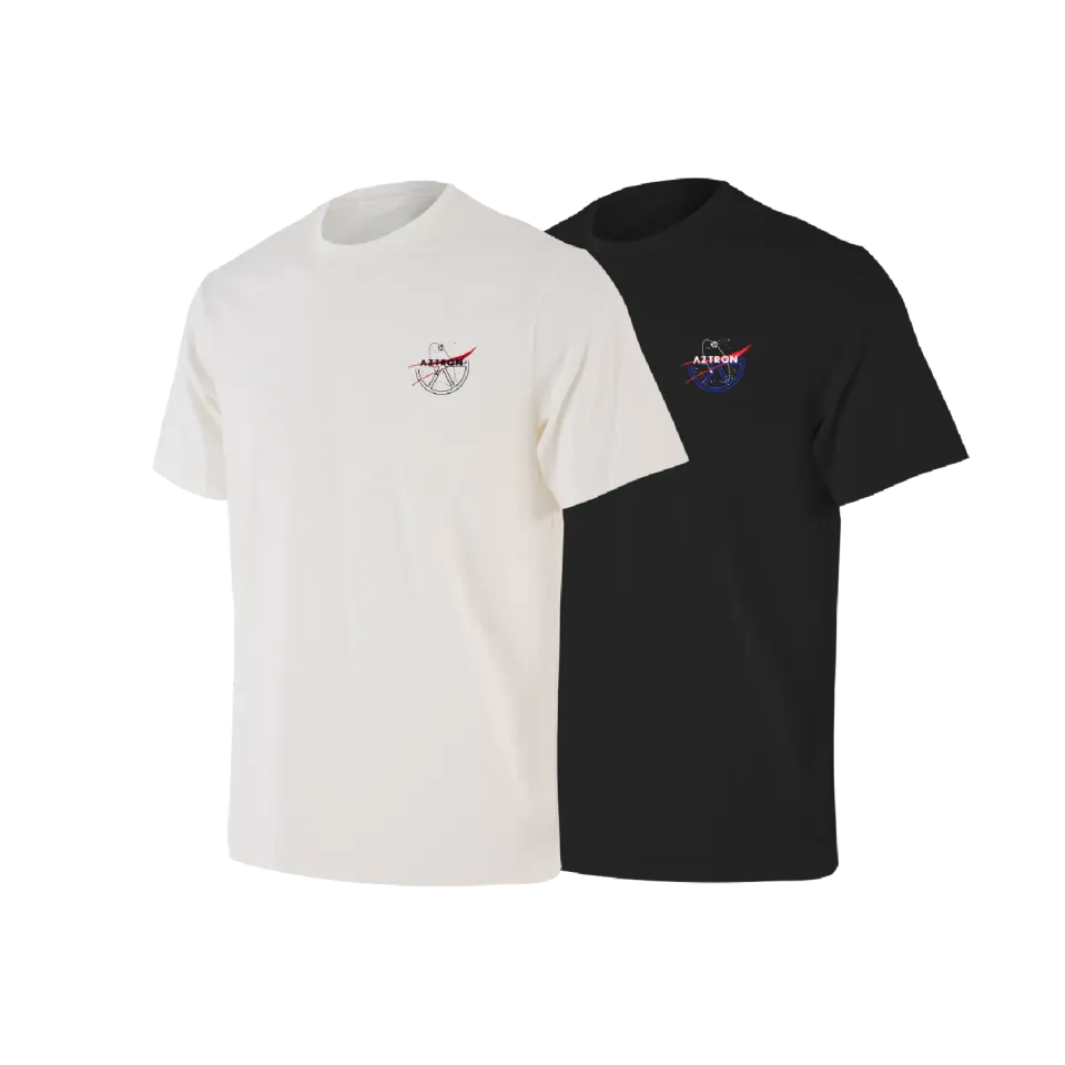 Aztron Nasa Edition maglietta uomo cotone nera