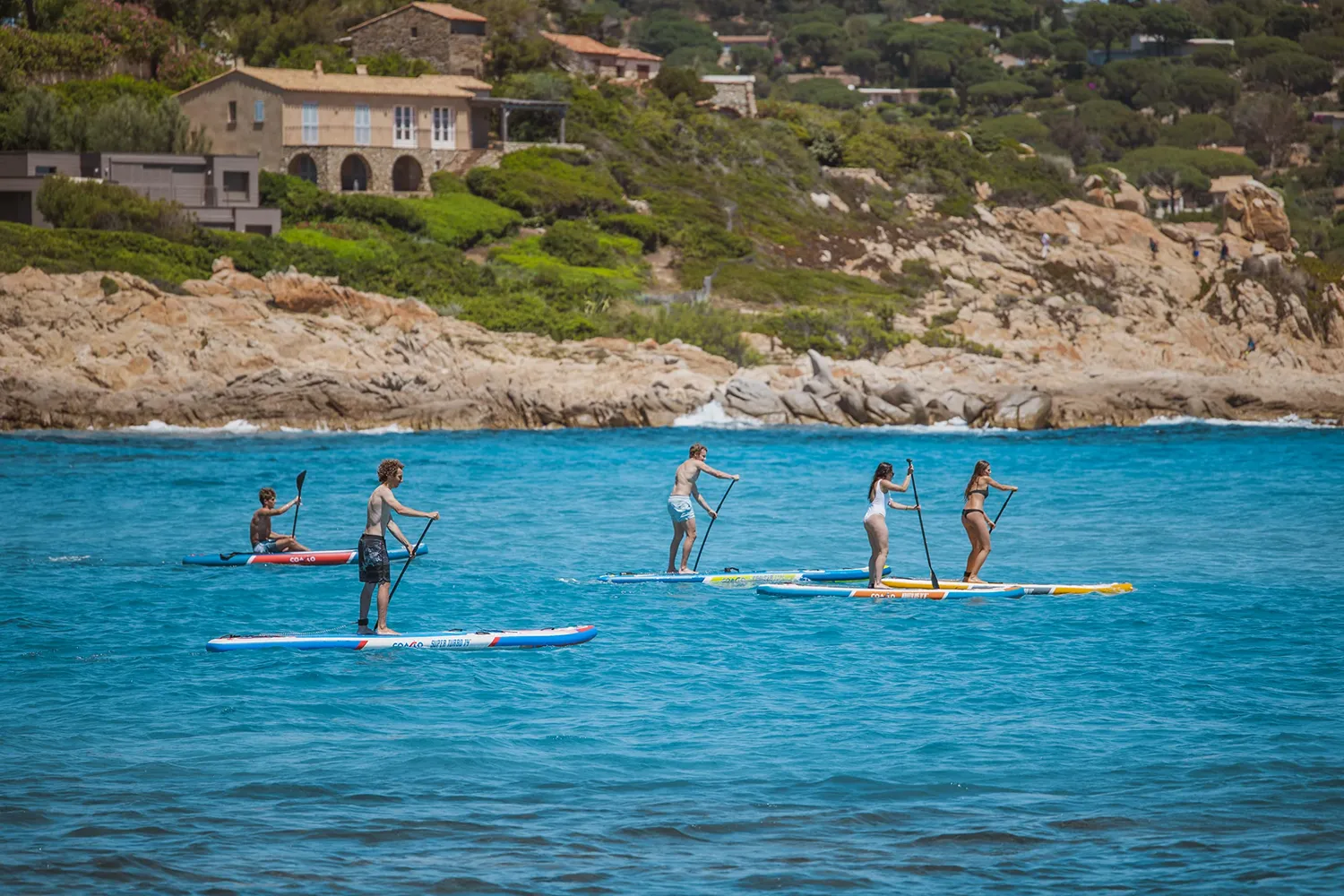 Coasto Cruiser 13'1 tavola SUP gonfiabile blu lime 355L