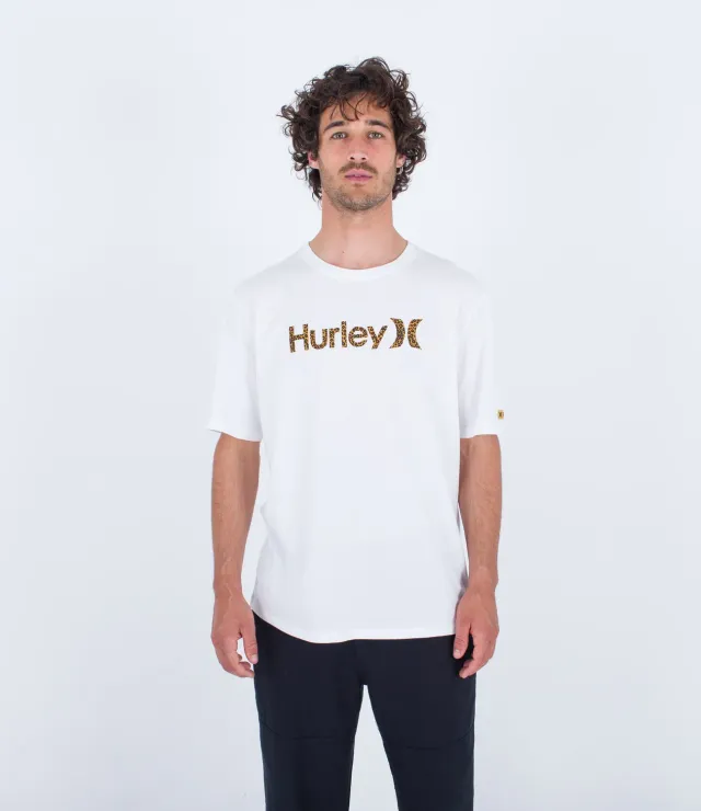 Hurley Toledo O&O SS Tee t-shirt bianca M cotone