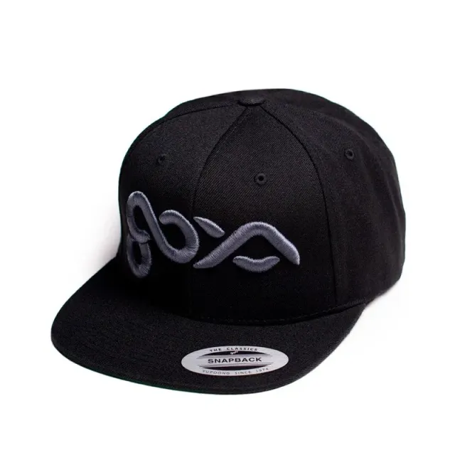 Goya Snapback Cappellino Nero-Grigio Taglia Unica Acrilico