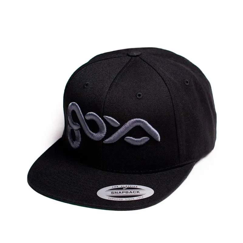 Goya Snapback Cappellino Nero-Grigio Taglia Unica Acrilico