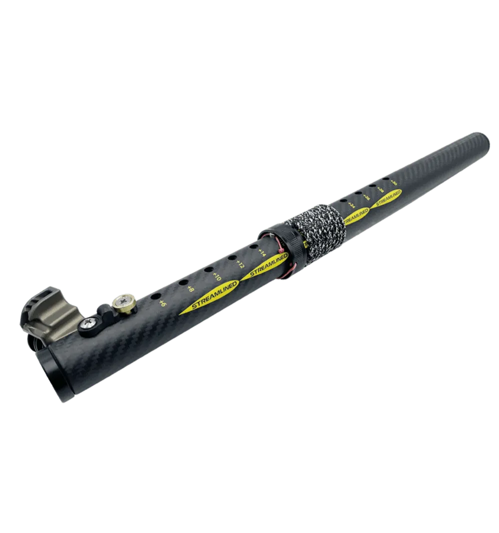 Streamlined V8 prolunga carbonio RDM 30cm