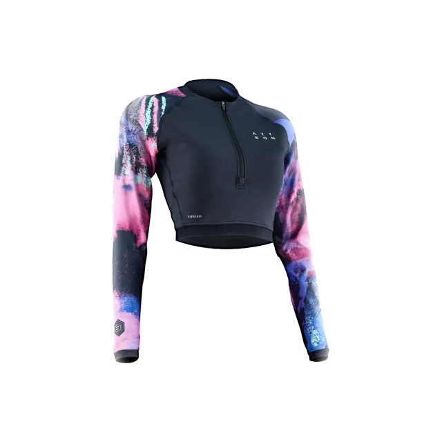 Aztron Papillon rashguard manica lunga UPF50+