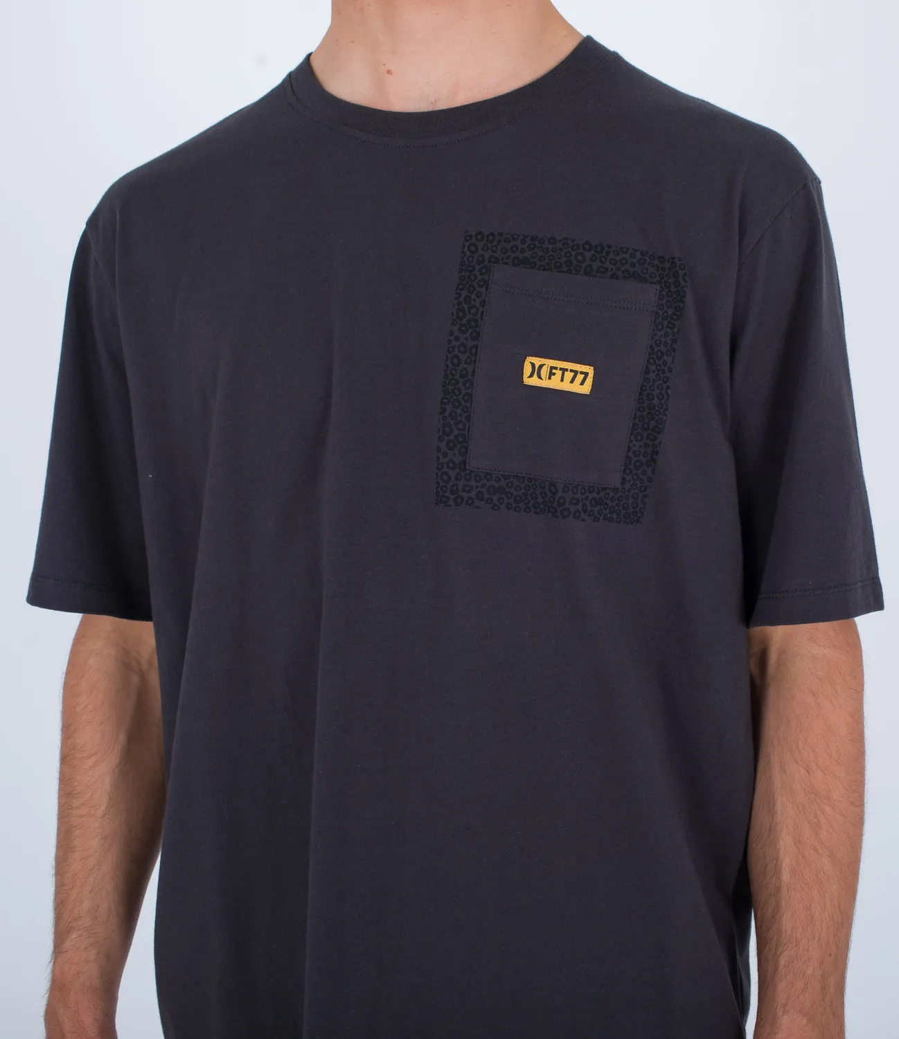 Hurley Toledo Pocket SS Tee t-shirt nera cotone