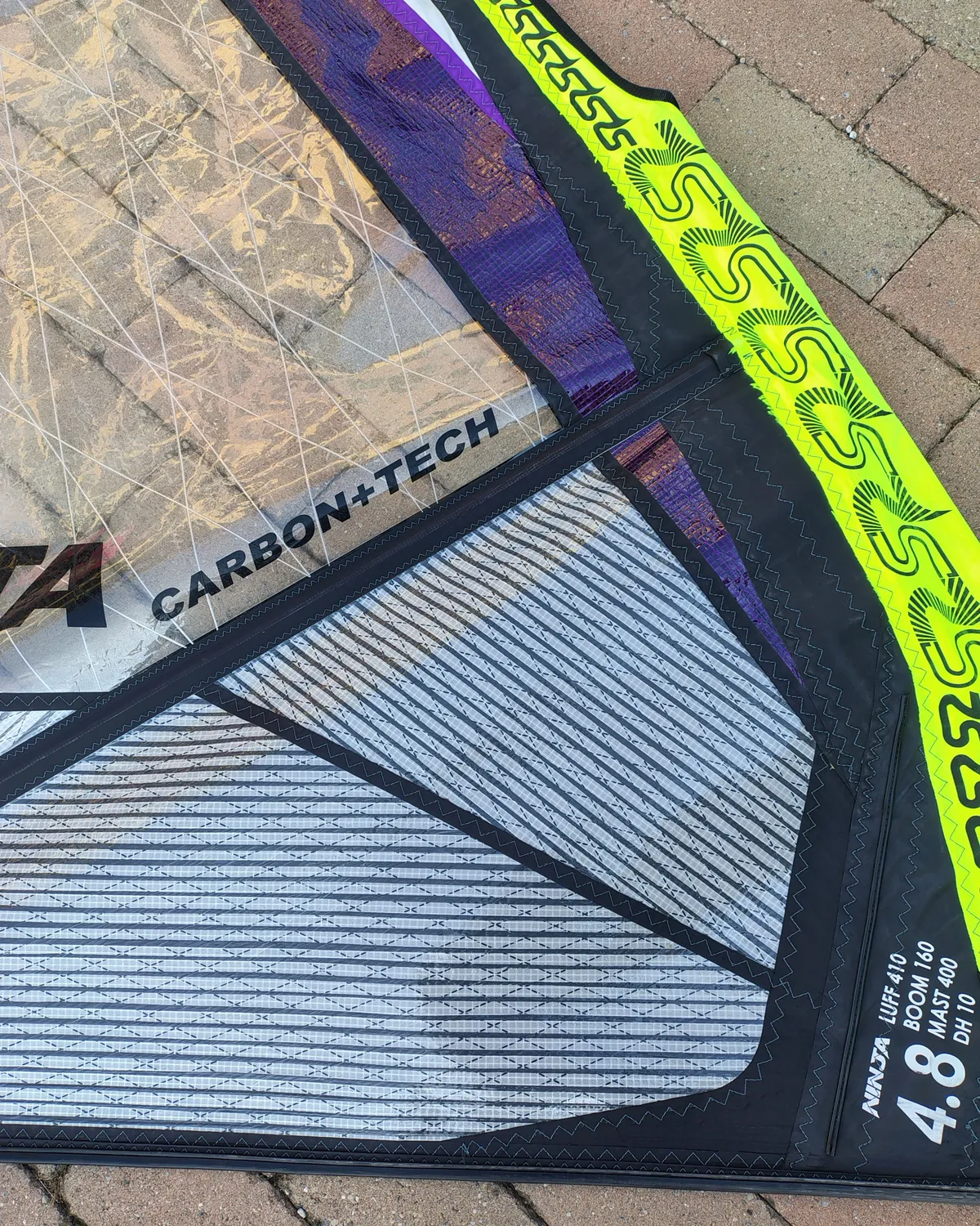 S2Maui Ninja 4.8 vela wave Carbon Tech usata