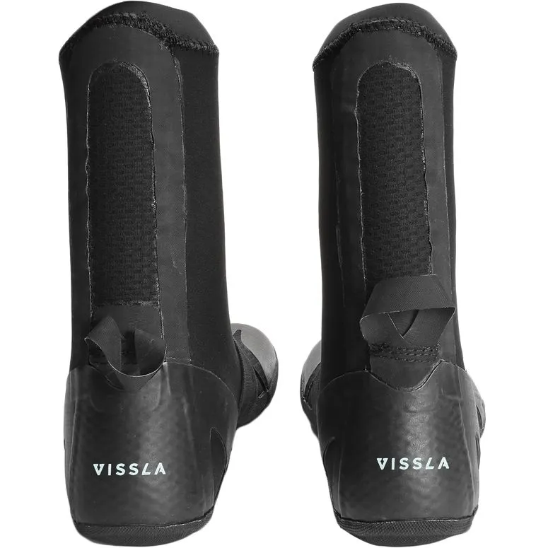 Vissla High Seas 5mm Round Toe calzari surf neoprene termici