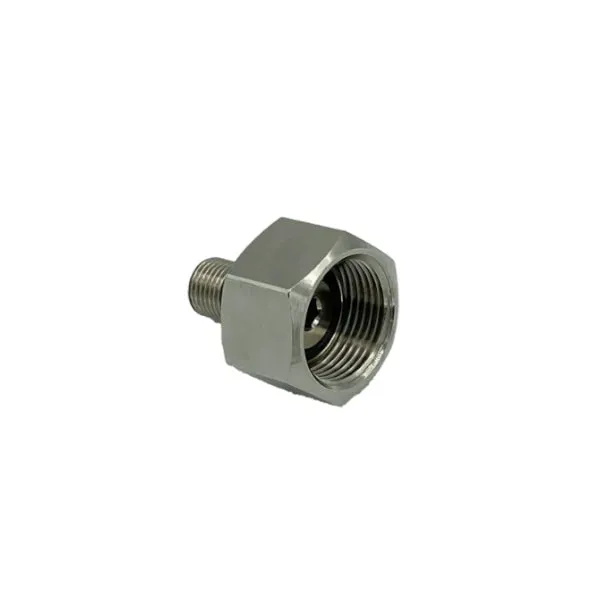 NRC raccordo bombola ossigeno G3/4-G1/4 ottone