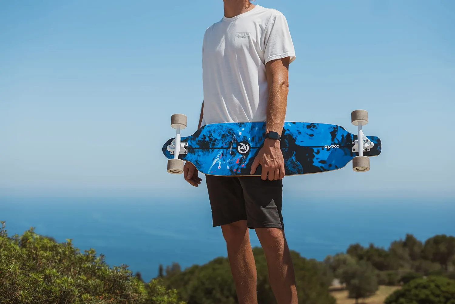Coasto Agate 38 surfskate 96 cm ruote morbide 75A