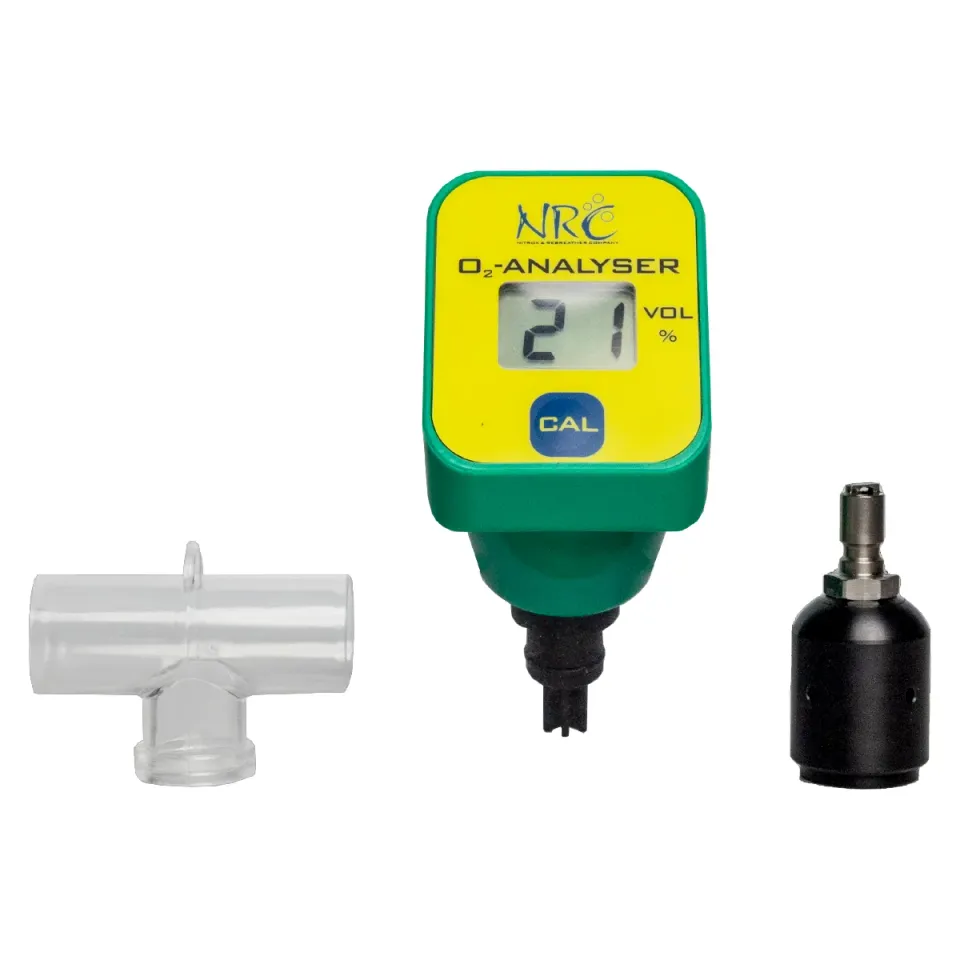 NRC PIC O2 analizzatore ossigeno con adattatore BCD