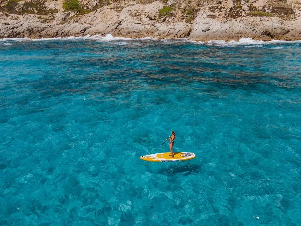 Coasto Argo 11' tavola SUP gonfiabile gialla 335 cm