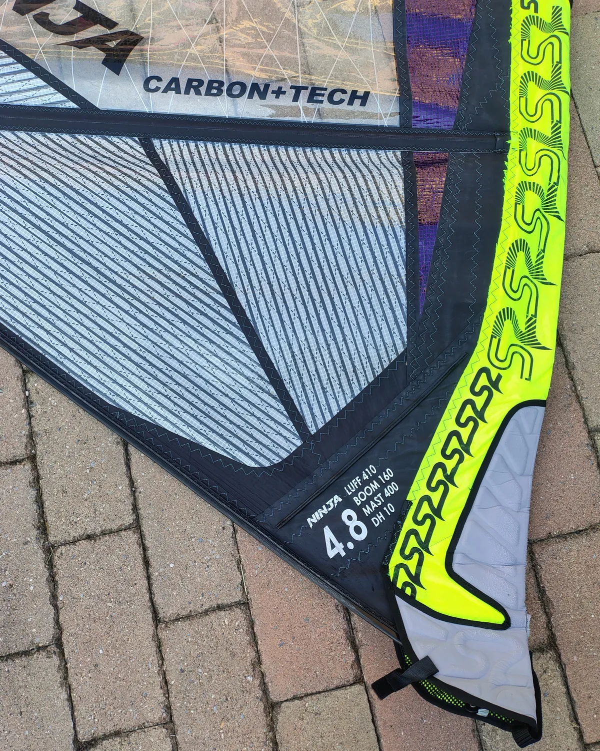 S2Maui Ninja 4.8 vela wave Carbon Tech usata