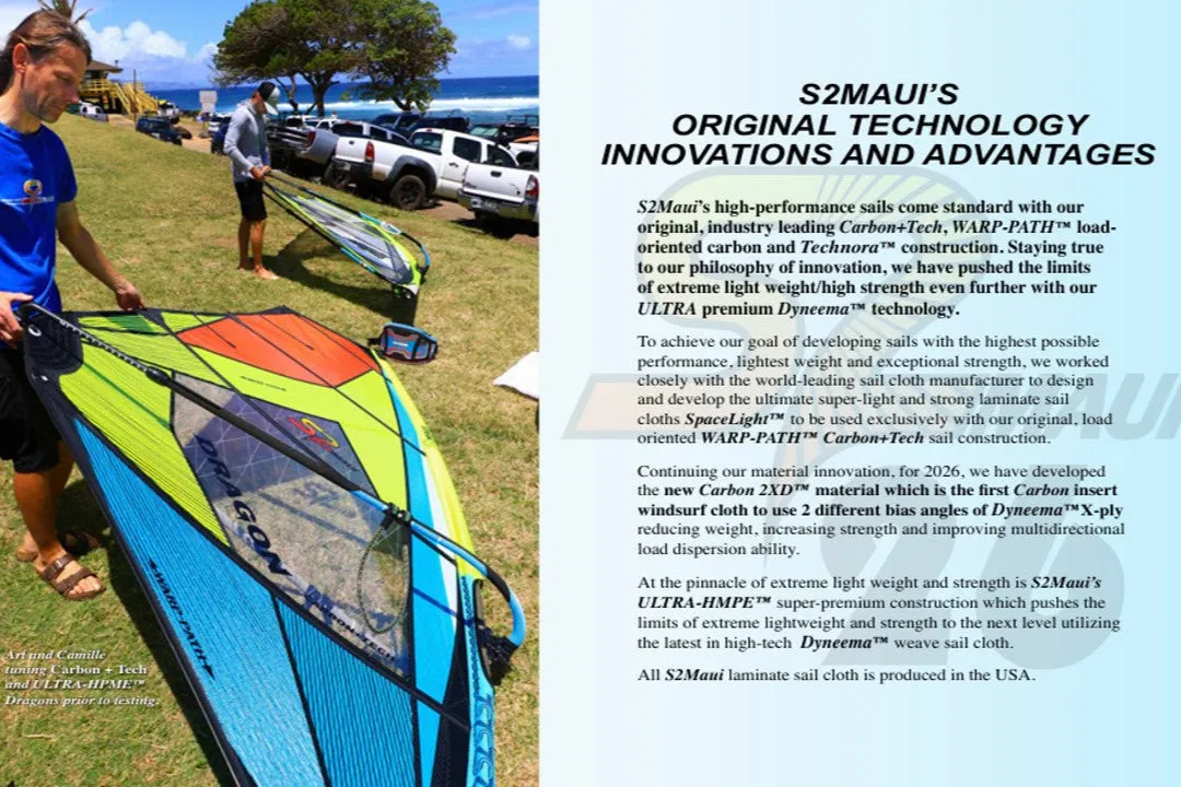 S2Maui Alchemy 2026 ULTRA-HMPE vela wave 5 stecche