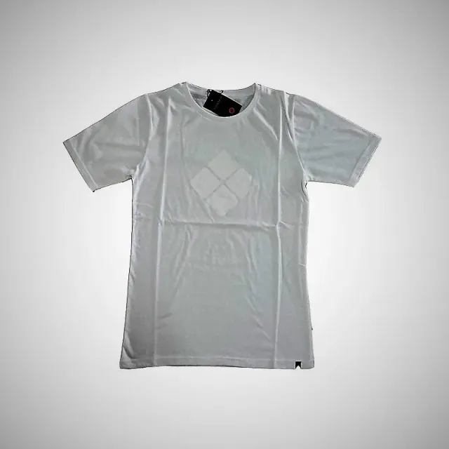 Quatro Logo t-shirt cotone bianca regular fit