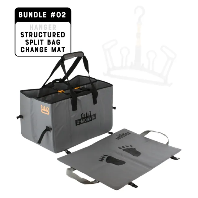 C-Monsta Structured #02 borsa surf con tappetino