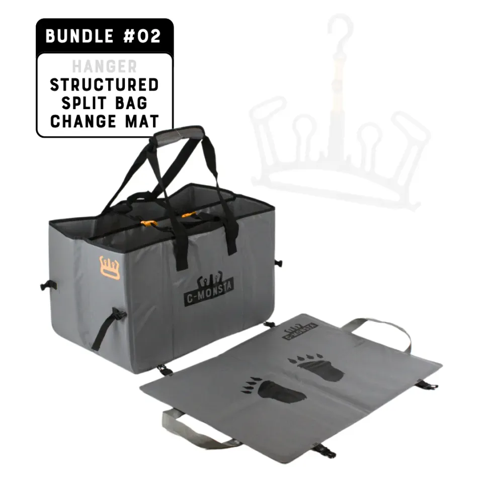 C-Monsta Structured #02 borsa surf con tappetino