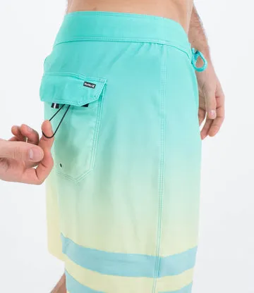 Hurley Phantom Eco Block Party boardshort uomo 18" Fiji riciclato