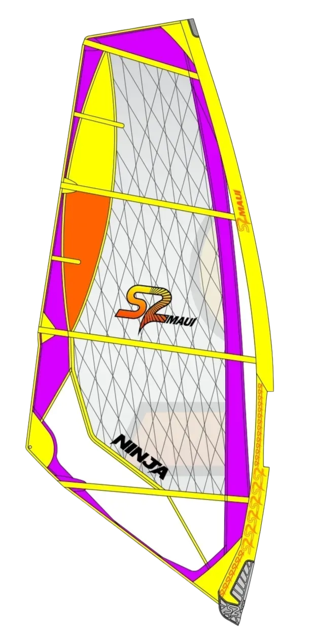 S2Maui Ninja 2023 vela freestyle foil-style leggera