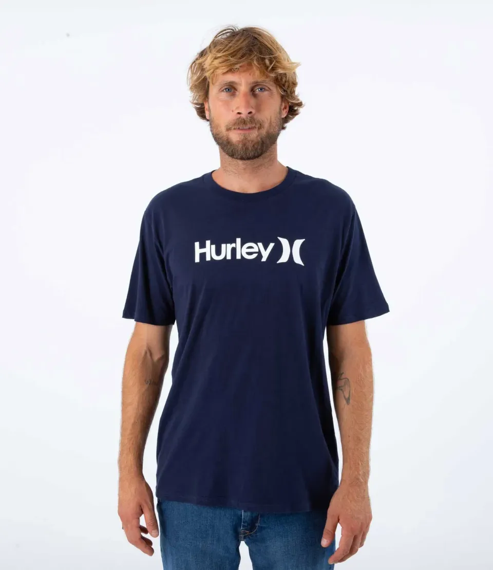 Hurley Everyday Wash Core t-shirt nera washed black cotone