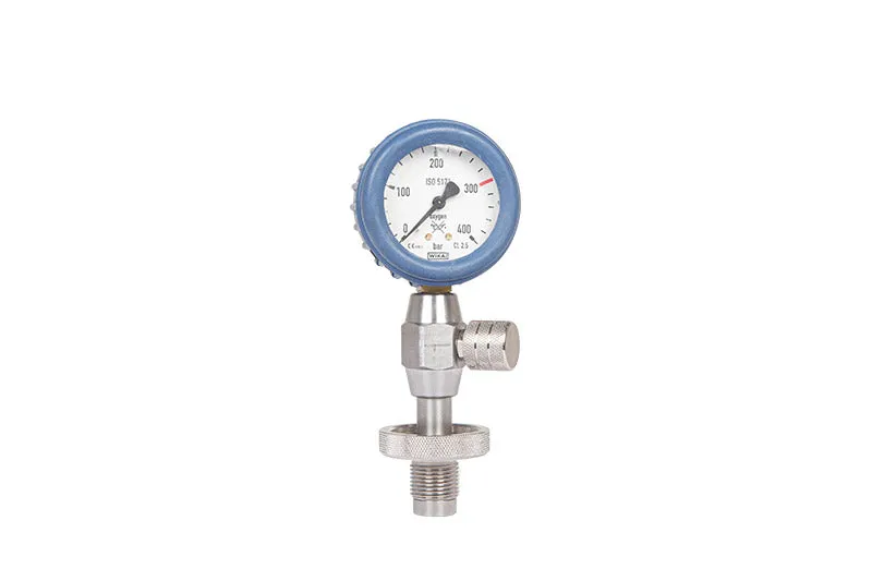 NRC Manometro prova G5/8 manometro ossigeno 200/300 bar