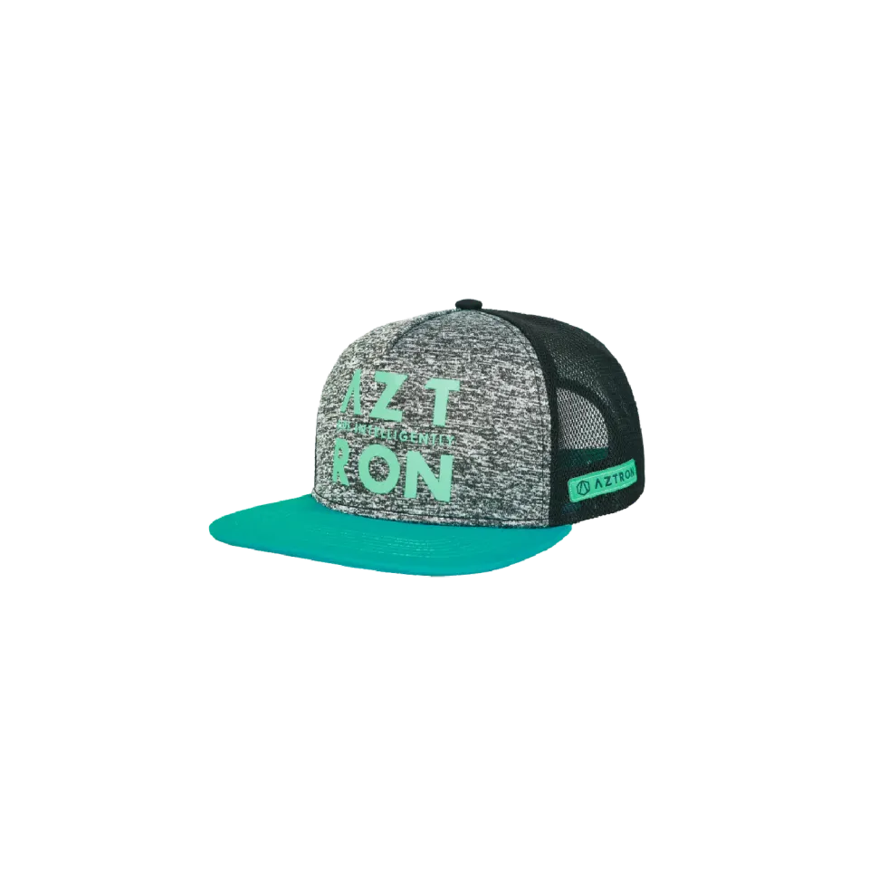 Aztron Full Logo cap traspirante con retina