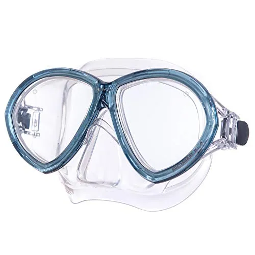 Salvas Formula maschera sub blu doppia lente vetro temperato