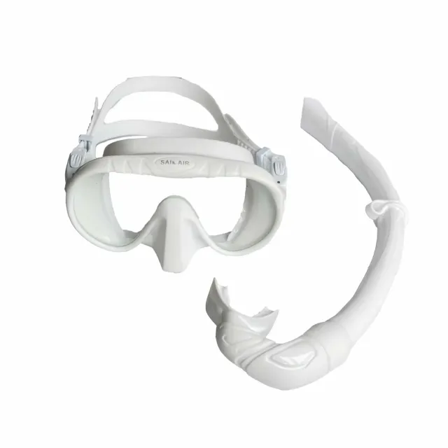 NRC SailAir Mask maschera sub snorkel bianco arrotolabile