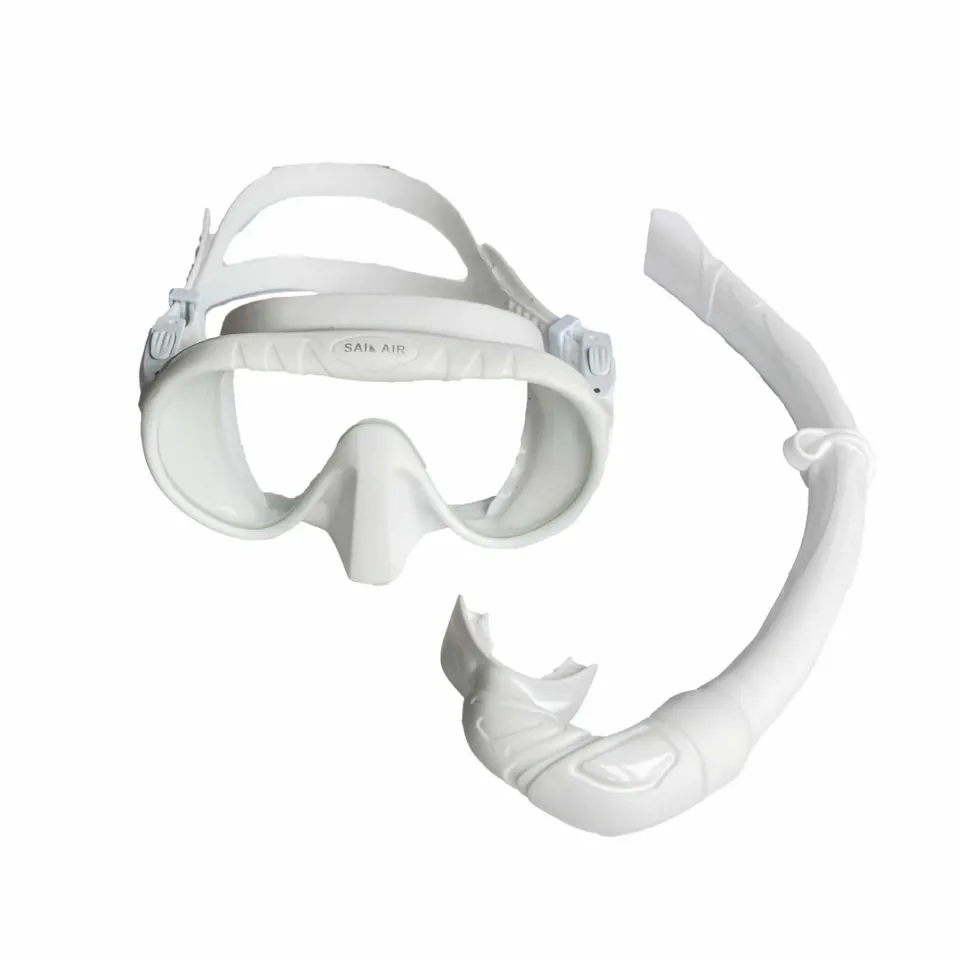 NRC SailAir Mask maschera sub snorkel bianco arrotolabile