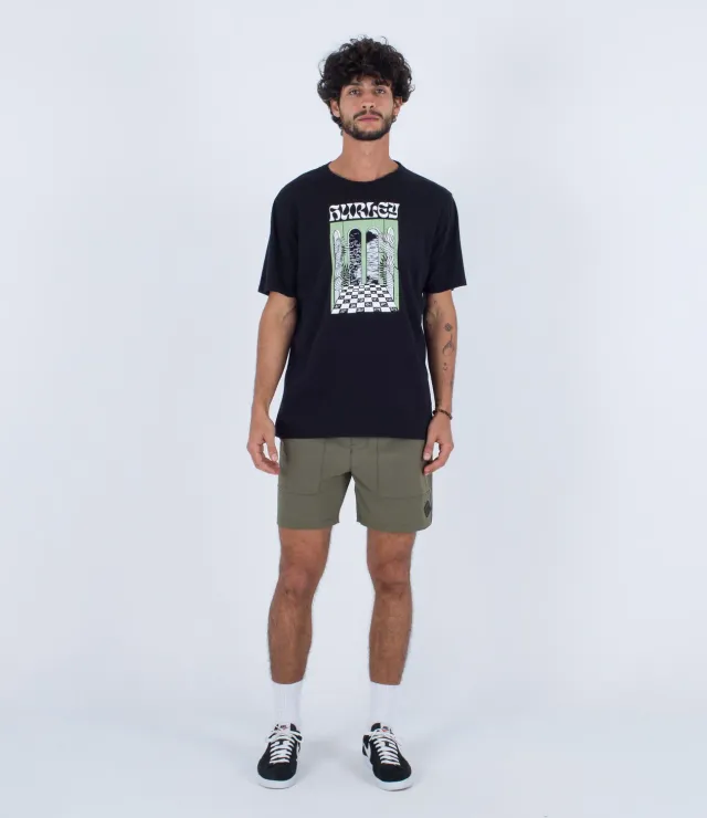 Hurley Vision Art maglietta cotone 180 g manica corta