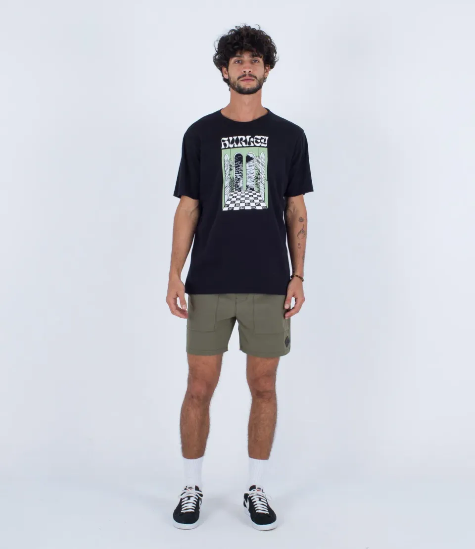 Hurley Vision Art maglietta cotone 180 g manica corta