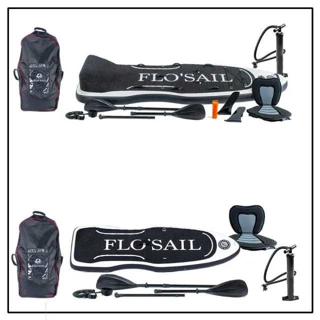 Flo'Sail Multitasking Kids SUP kit kayak adulto+bimbo