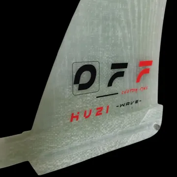 Hatropina Off Fins Huzi pinna windsurf wave posteriore