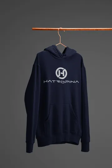Hatropina B Logo felpa con cappuccio unisex 280 g