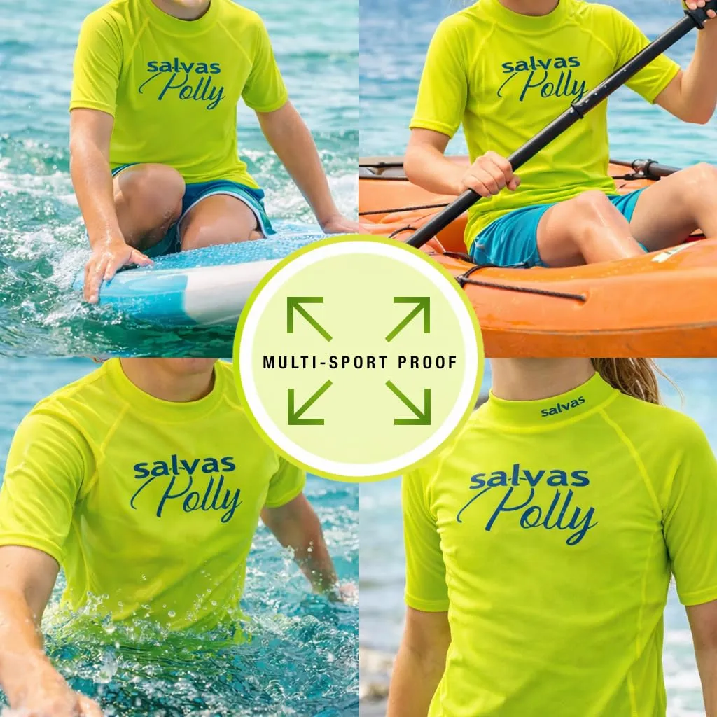 Salvas Polly Rashguard Bambino 4 Anni Manica Corta UPF 50+
