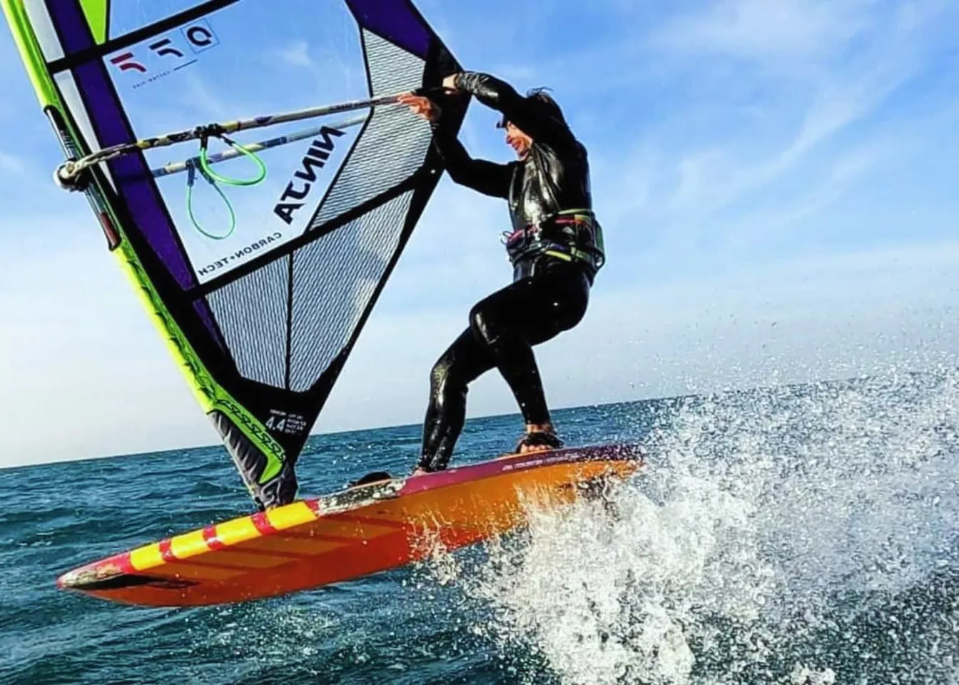 S2Maui Ninja 2025 Carbon+Tech vela freestyle