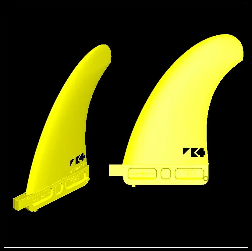 K4 Stubby Rears pinna wave singola dynamic flex posteriore