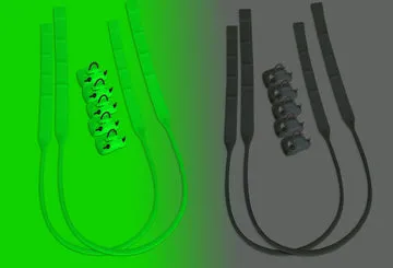 Hatropina Clipharness Line cime trapezio 20-28 antioscillazione